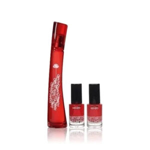 Flower Kenzo Tag By Kenzo For Women (3pc Gift Set) - perfumesandrea