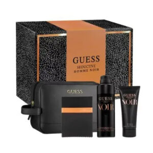 Guess Seductive Homme Noir 4pc Gift Set For Men's - perfumesandrea